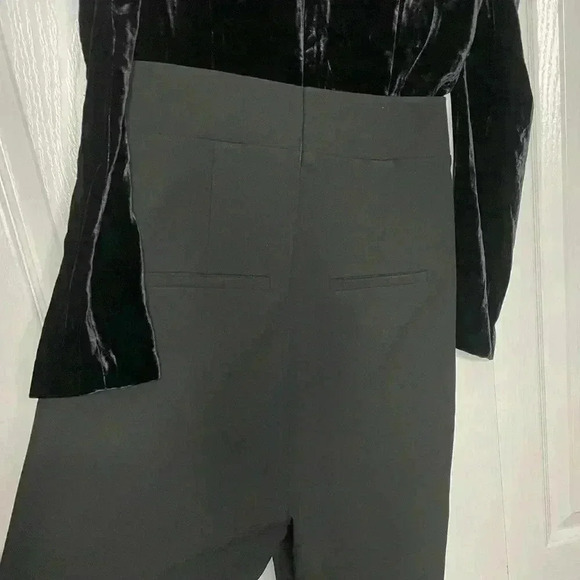 NWT Veronica Beard Cleo Crystal-embellished Velvet Crepe Jumpsuit Size … - Picture 10 of 14